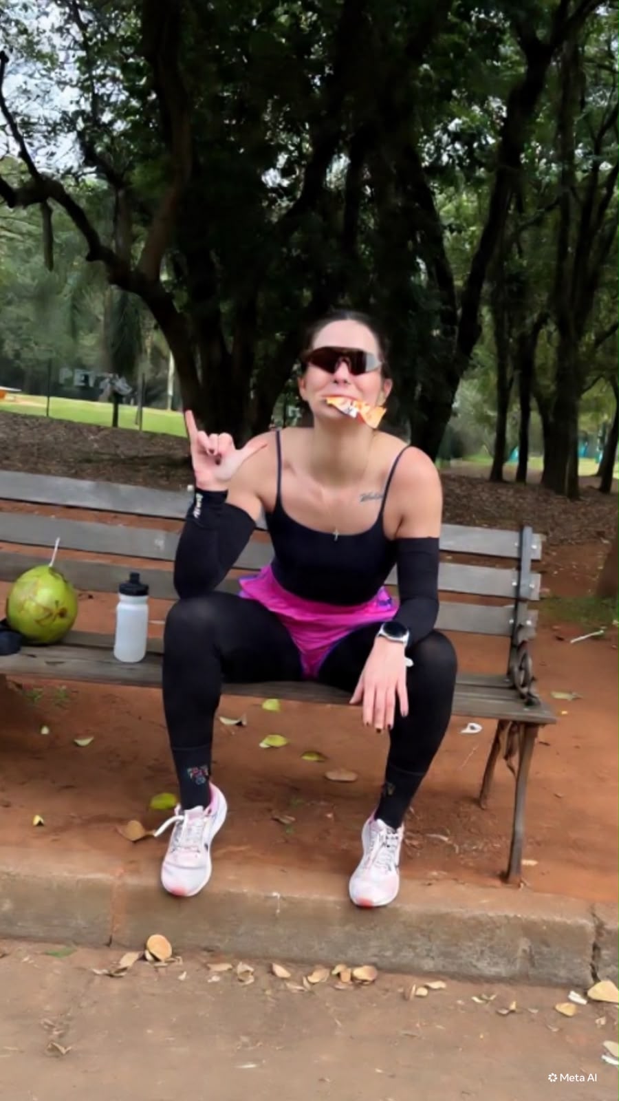 Bastidor no parque — running